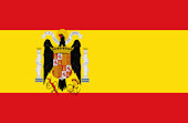 Drapeau de l'Espagne 1938-1945