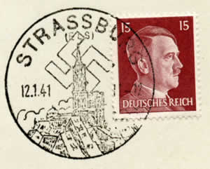 propagande nazie Strasbourg