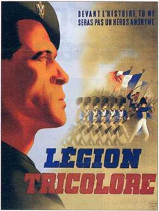 Affiche légion tricolore