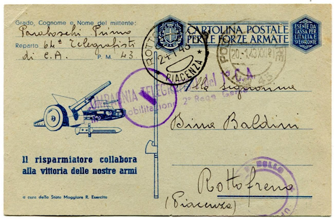 Poste Militaire italienne à Grasse