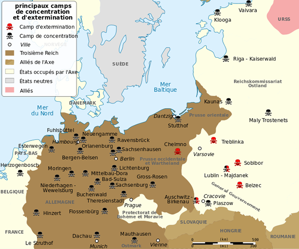carte des Camps
