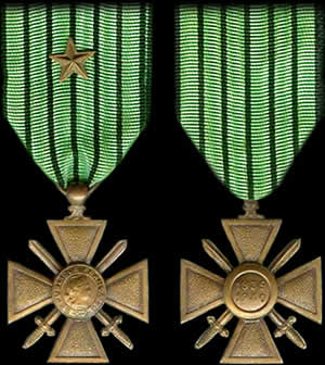 Croix de guerre de Vichy