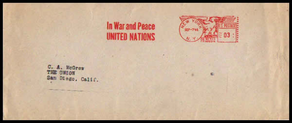 EMA In War and peace United Nations