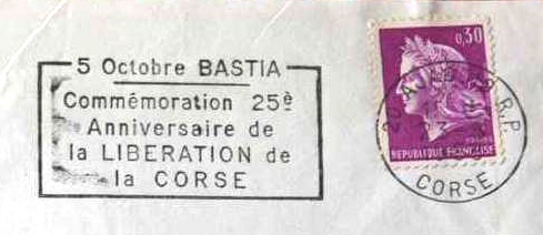 OMEC 25e anniversaire de la libération de Bastia
