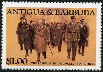 Churchill à paris 11 novembre 1944