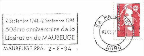 50ème anniversaire de la libération de maubeuge.