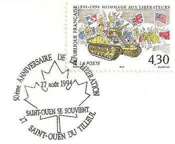 Libération de Saint-Ouen du Tilleul