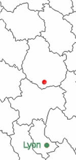 Position géographique de Beaune