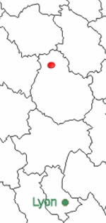 Position géographique de Chatillon sur Seine
