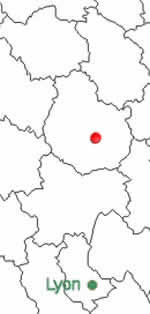 Position géographique de Dijon