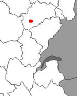 Position géographique d'Angirey