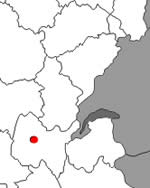 Position géographique de Bourg-en-Bresse