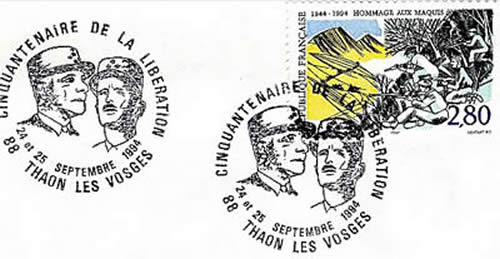 50ème anniversaire de la libération de Thaon les Vosges