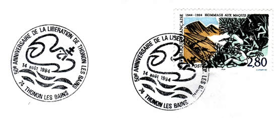 50ème anniversaire de la libération de Thonon-les-bains