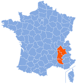 Vaucluse Drôme Isère
