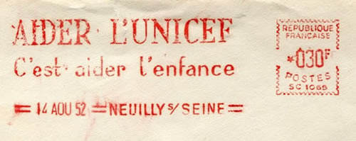EMA Aidez l'UNICEF 1952