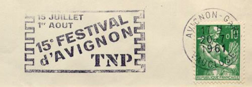 OMEC festival d'Avignon 1961