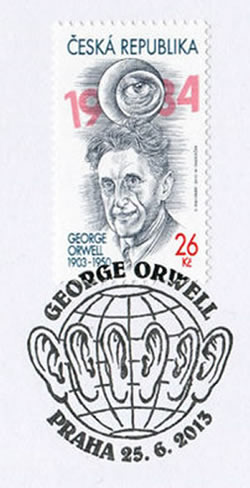George Orwell oblitération Grandes Oreilles