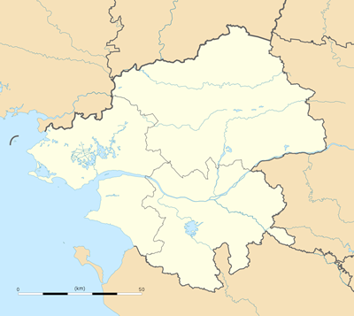 Carte Loire Atlantique