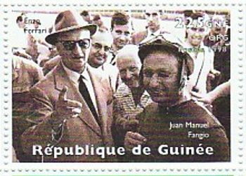 Fangio et Ferrari Guinée