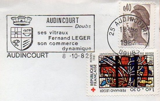 OMEC Vitraux de Fernand Léger à Audincourt