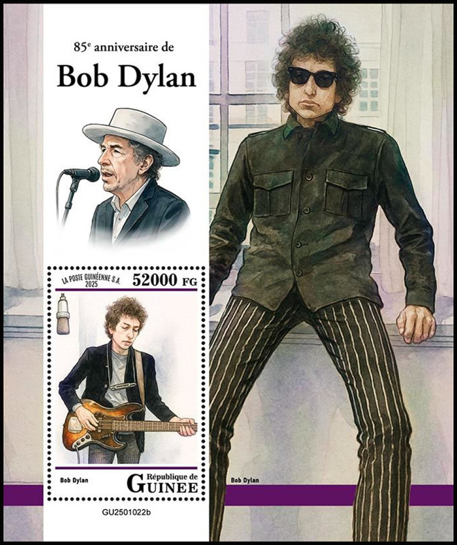 Bob Dylan en pied