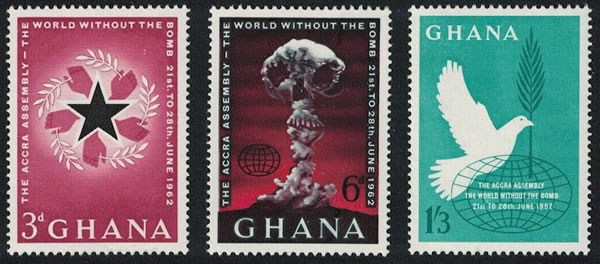 Conférence d'Accra sur le désarmement atomique juin 1962