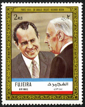 De Gaulle et Nixon