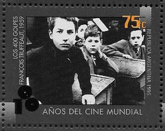 Les 400 coups timbre Argentine