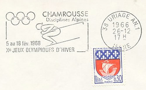 OMEC Chamrousse Jeux Olympiques 1968