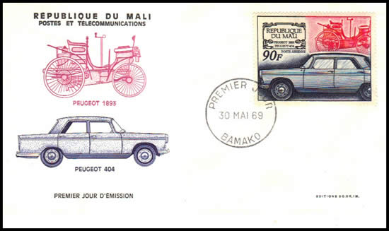 FDC Peugeot 404