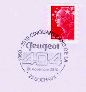 50ème anniversaire Peugeot 404