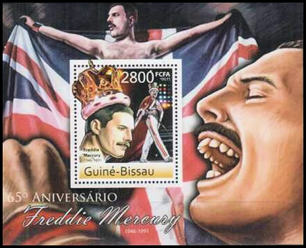 Freddie Mercury et la couronne de Queen