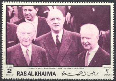 Voyage de Gaulle en Allemagne sept 62 Ras Al Khaima