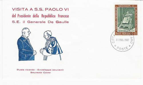 Visite Vatican mai 1967