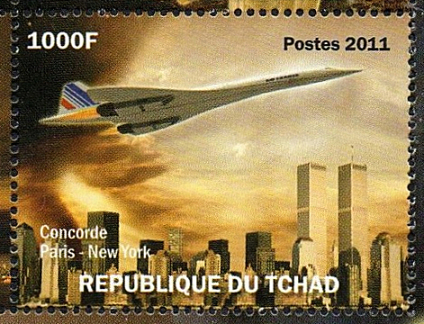 Concorde au dessus de New-York