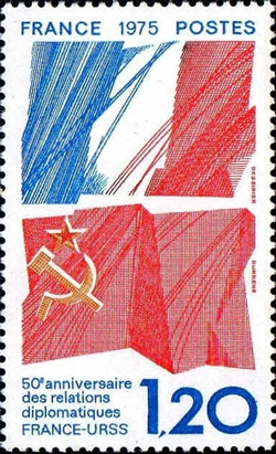 50ème anniversaire des relations diplomatiques URSS France