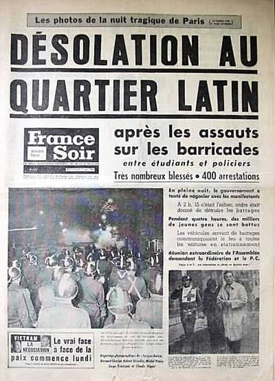 France-soir 12 mai 1968