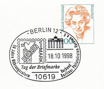 50ème anniversaire des surcharges BERLIN