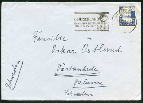 omec amitié germano-sovietique sur lettre
