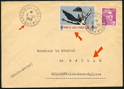 BPM 601 Vignette de Gaulle