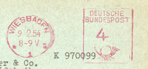 EMA légende Bundespost