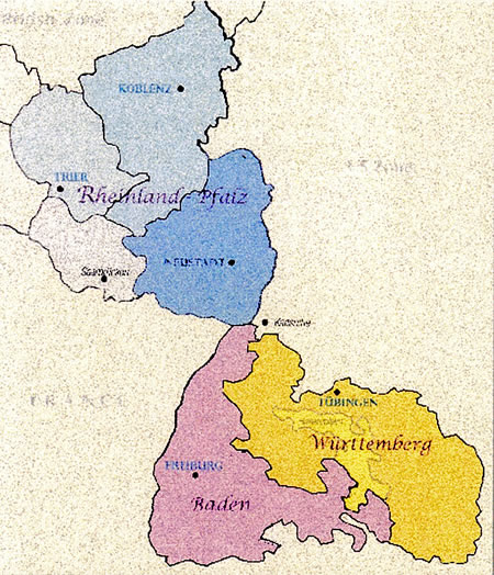 OberPostDirektion de la zone française en Allemagne
