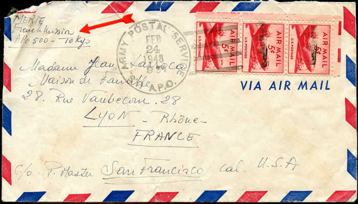 French Mission Tokyo 1948