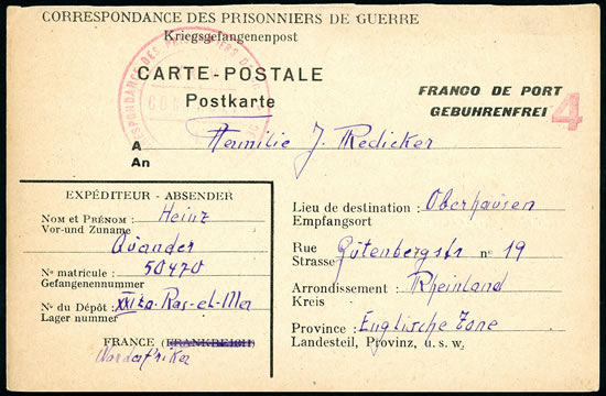 prisonnier allemandau Maroc
