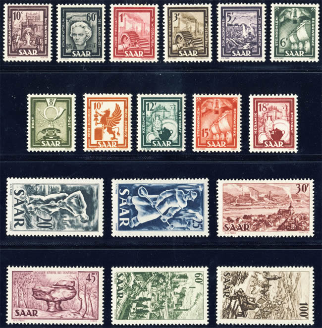 4ème série de sarre 1949/51