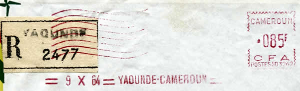 EMA Gravure directe "CAMEROUN"