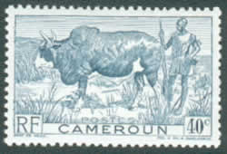1er Timbre du Cameroun sous tutelle en 1947