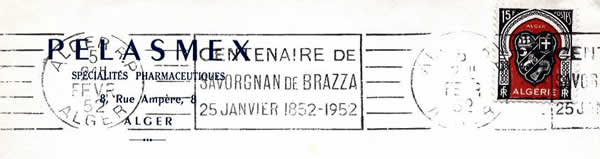 Centenaire de Brazza (Alger)