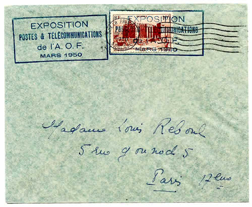 Exposition de Dakar Mars 1950